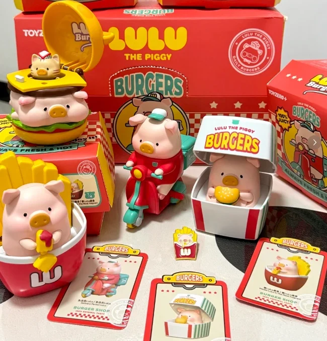 

52 игрушки консервированная свинья Lulu Burger аварийная доставка подвижная весенняя глухая коробка ручной работы модная игрушка орнамент подарок