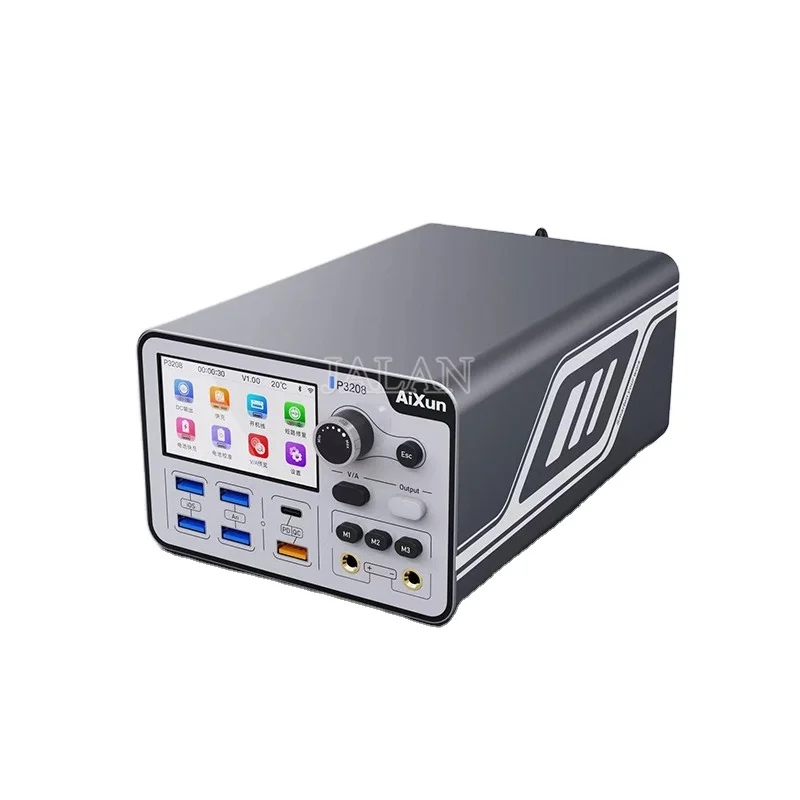 AIXUN P3208 320W Smart Regulated Power Supply One Key Boot Up Docking Station For iPhone X-14 Pro Max PD/QC Fast Charge Tool