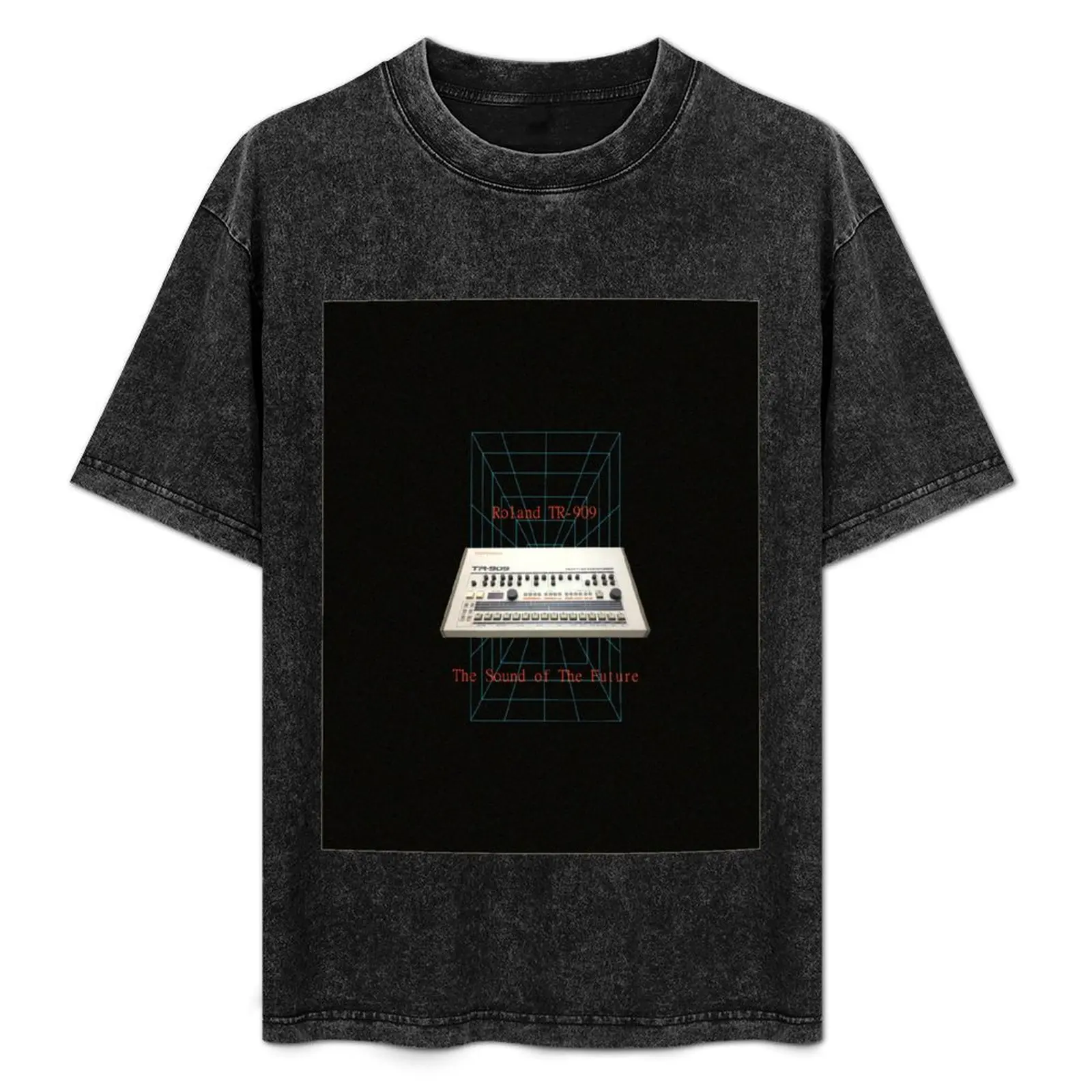 

Roland Tr 909 Drum Machine T-Shirt anime sweat animal prinfor boys cheap stuff Men's cotton t-shirt