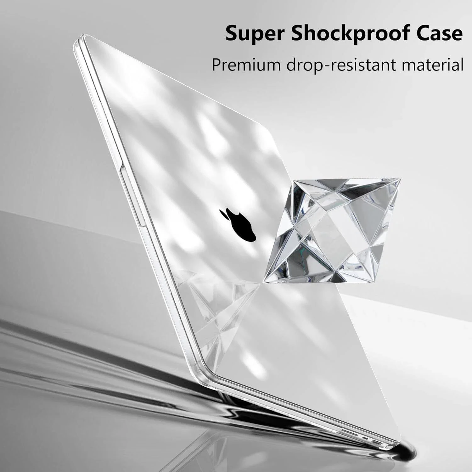 

Чехол для MacBook Pro 16 дюймов M4/M3/M2/M1 (2024 2023 2022 2021) Тонкий чехол с защелкой