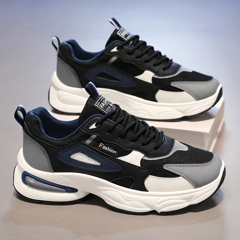 2026 Trendy Sneakers for Men Shoes Summer Outdoor Wear-Resistant Casual Sports Skateboard Shoes Fashion Breathable Shoes