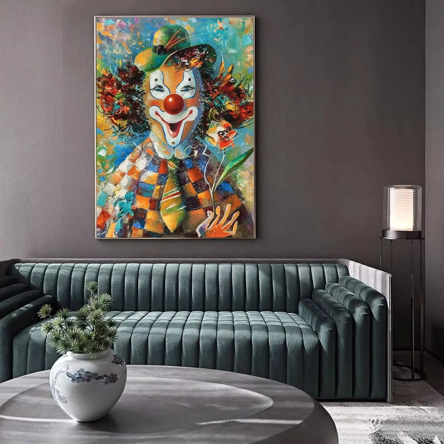 Abstract Funny Clown 500/1000/1200/2000 PCS Jigsaw Puzzles Family Activity Games for Gameroom Bedroom Gifts Home Decor Frameless