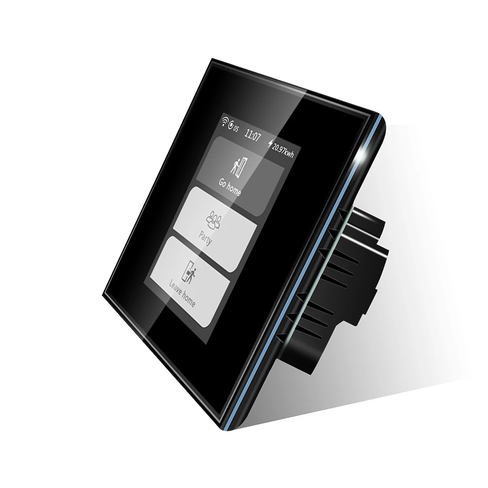 Lanbon WiFi Mesh Smart Light Switch Remote Smart Life Home Automation Controllo vocale Alexa Google Home Tuya Touch Interruttore a parete