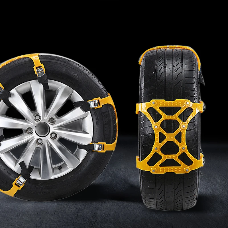 

Зимняя автомобильная снежная цепь, утолщенная нескользящая цепь для шин для внедорожников, внедорожников, автомобильная снежная цепь