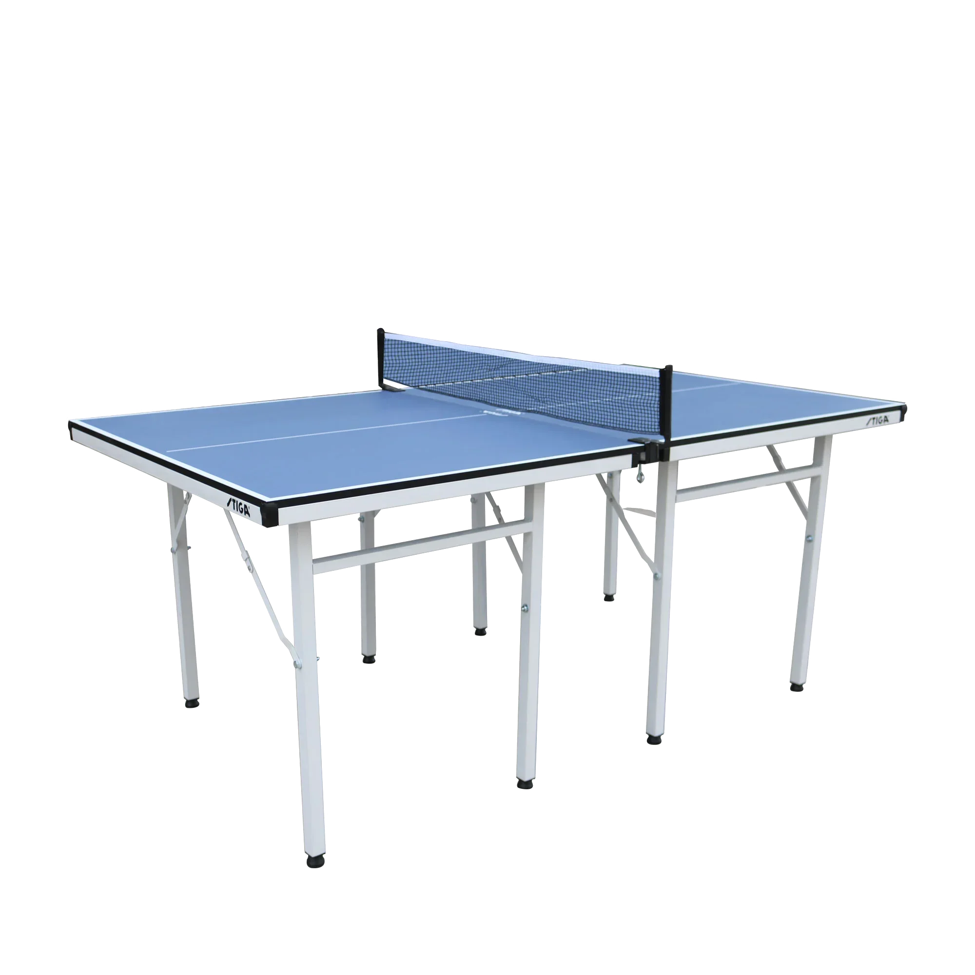 Custom Professional Indoor/Outdoor Mini Table Tennis Table Hot Sales Foldable 25mm SMC Steel Surface Bats Balls Included