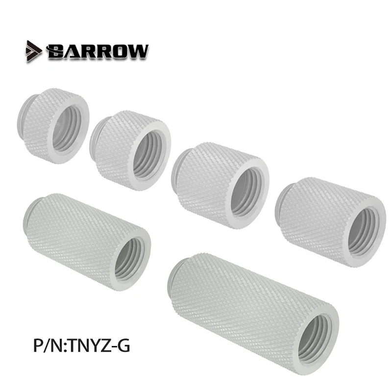 BARROW (Extend 10-15-20-30-40mm) Fitting G1/4'' Male To Female Extend Connect Adapter Increase 10-40mm Length Connector TNYZ-G10