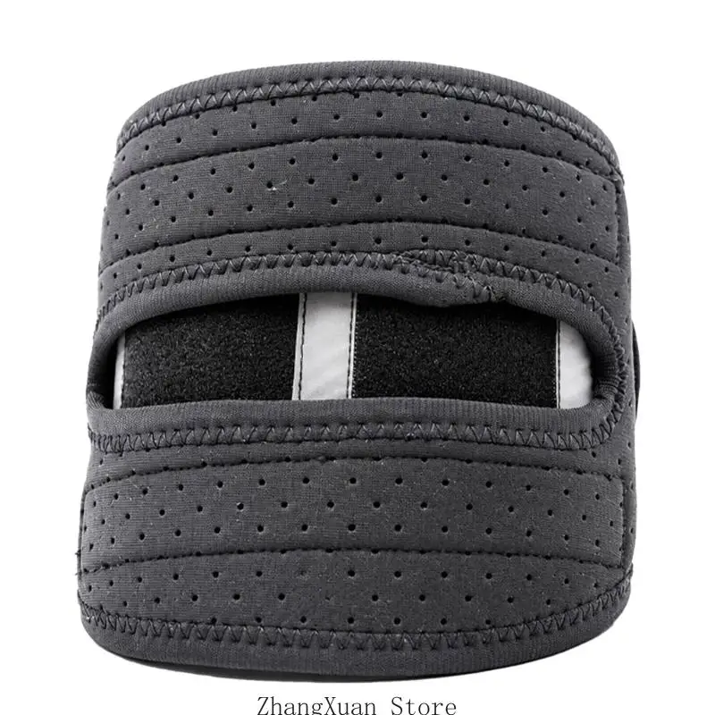Hundehalsband mit gepolsterter Umhüllung und reflektierendem Frontpanel-Detail, verstellbar, 3 x – Detail 4