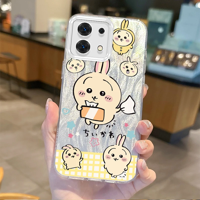 Cute J-Jiyikawas Cartoon Phone Case for Redmi Note13 12 11 10 9 ProPlus 13C 12C 10C 9C A2 A1 Gradient Hard Shockproof Back Cover image 4