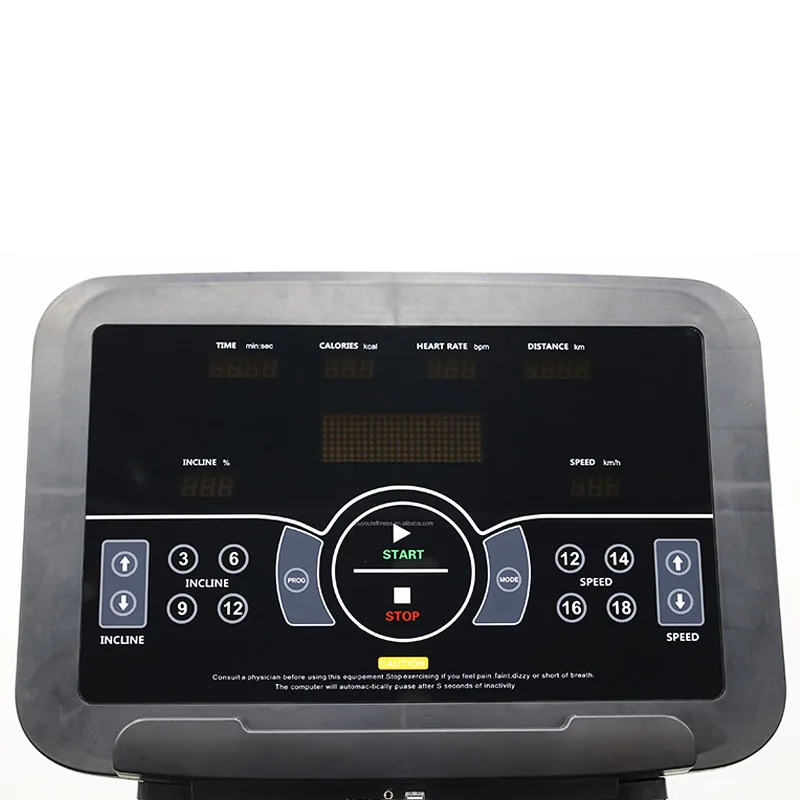 Factory Direct Sale Gym Equipment 3 Layers Baking Coating Cardio Running Machine Commercial Treadmill for Exercise