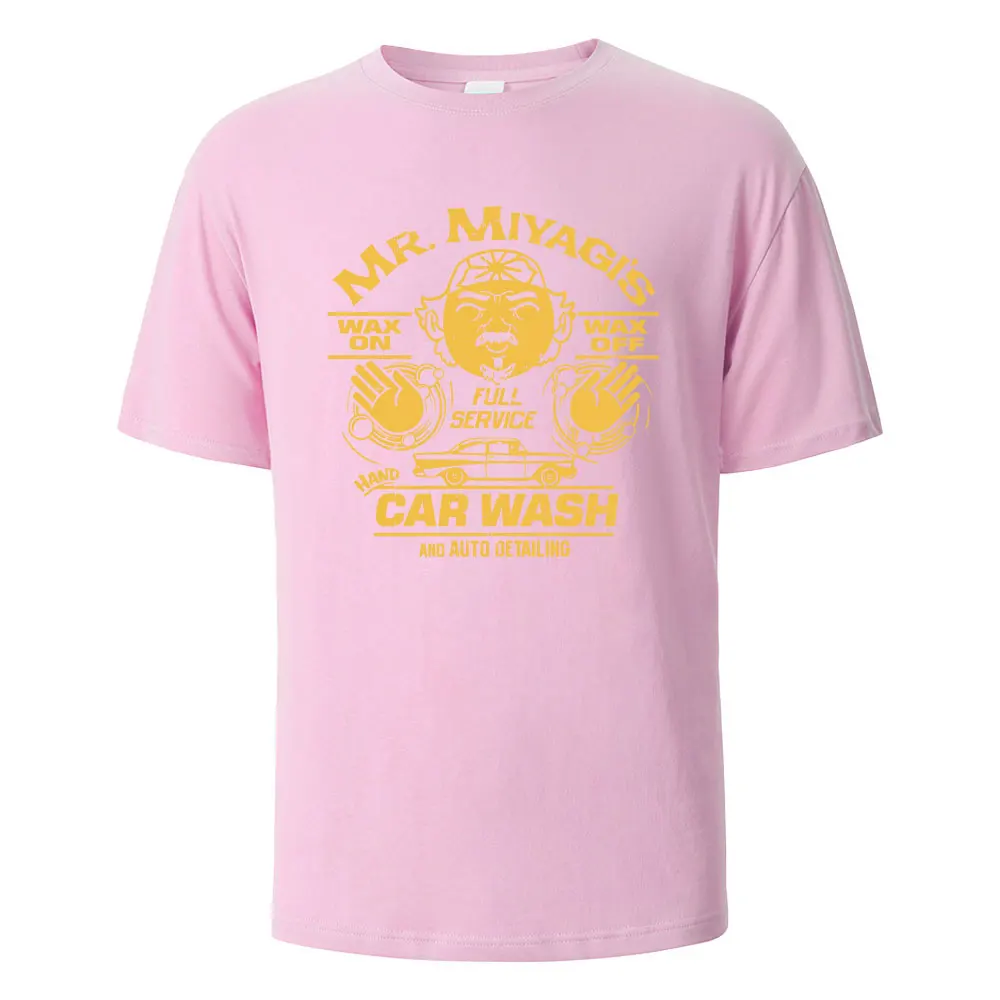 メンズプリント Tシャツ Mr.Miyagis 面白いグラフィック半袖 Tシャツ男性女性夏のファッションカジュアルトップス