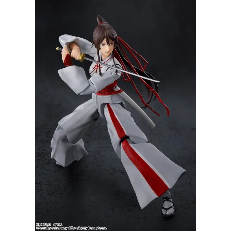 Bandai Original SHFiguarts Hell's Paradise Yamada Asaemon Sagiri Action Figure Active Joints Model Hobbies Collectible Gift