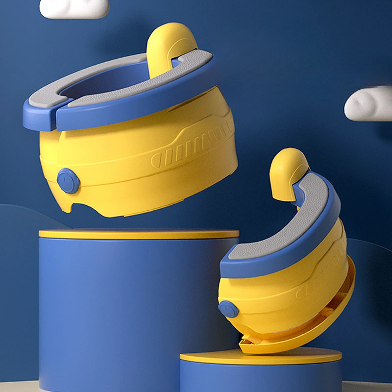 

Folding Travel Baby Toilet Pot Squatty Potty Urinal for Children Baby Urinal Basin Smooth Potty Stool Travel Toilet Outdoor