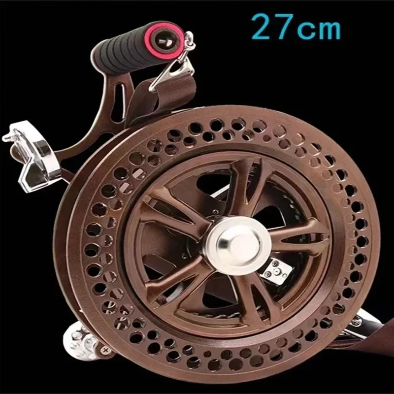 

Free shipping 27cm giant kite reel for adults kites wheel alloy anti-reverse speed change wire windsurfing equipment cometa wind