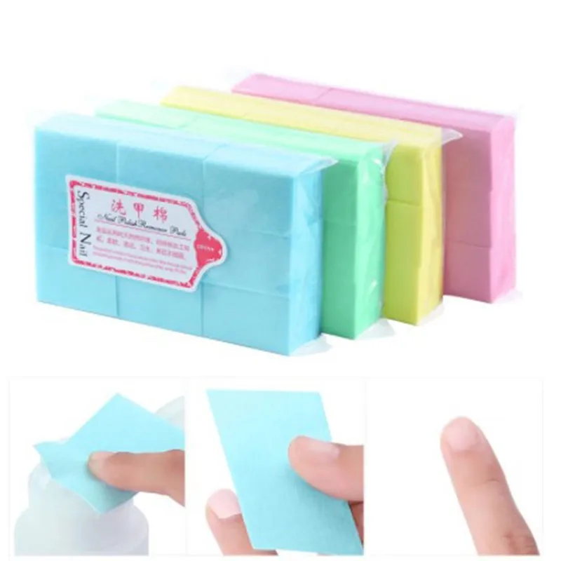 540-900PCS Nail Tool Bath Manicure Gel Nail Polish Remover Lint-Free Wipes Cotton Napkins Nails Manicure Gel Nail Polish Remover