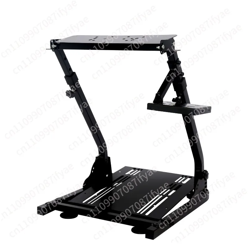 Folding sim racing game steering wheel seat stand - view 2
