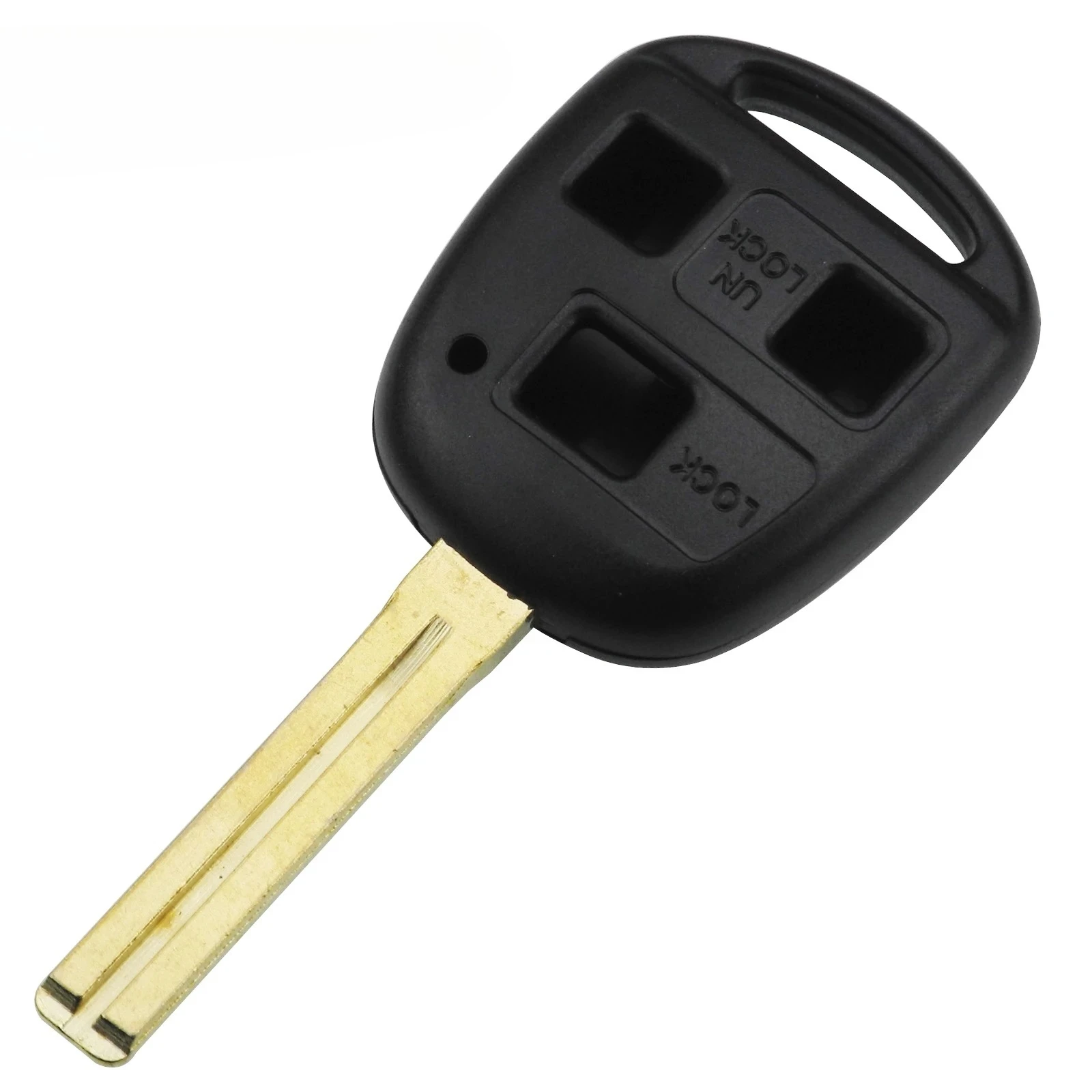 10pcs/lot 2/3 Buttons Remote Car Key Shell Fob For Lexus RX300 ES300 Key Case Replacement