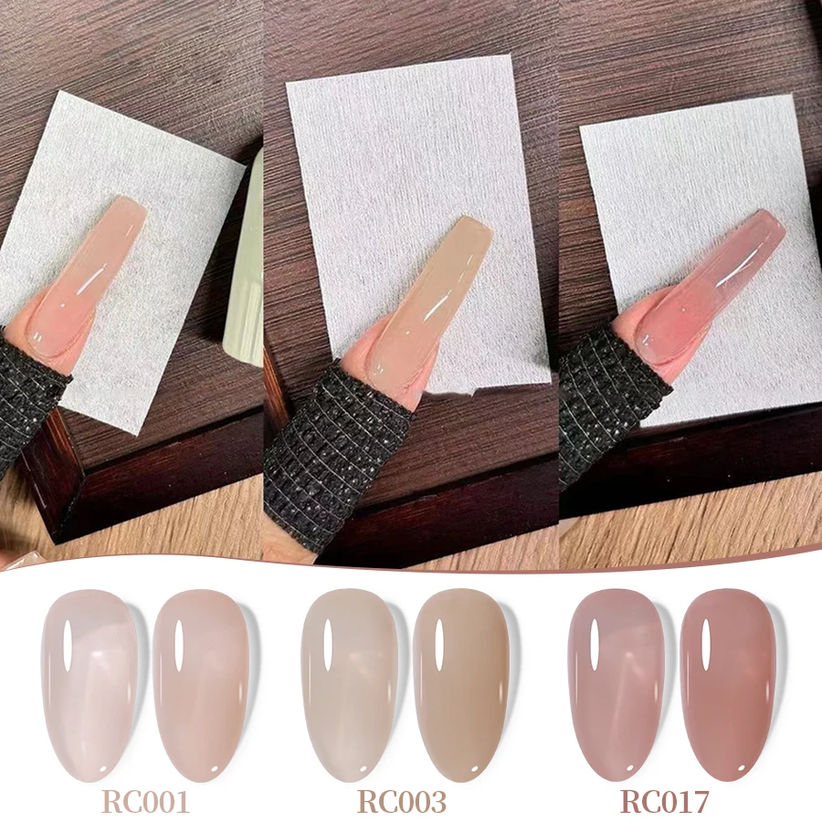 Xijayi 3 pçs 15ml rosa polonês uv/led embeber fora gel unha polonês para arte do prego diy salão de beleza casa presente do feriado para mulher