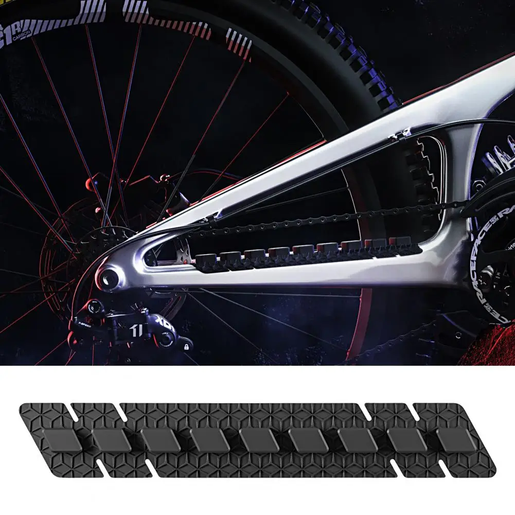 Firm Rust Resistant Frame Chain Guards Multi Styles Frame Chain Pad Good Toughness Chain Stay Protector for Bike