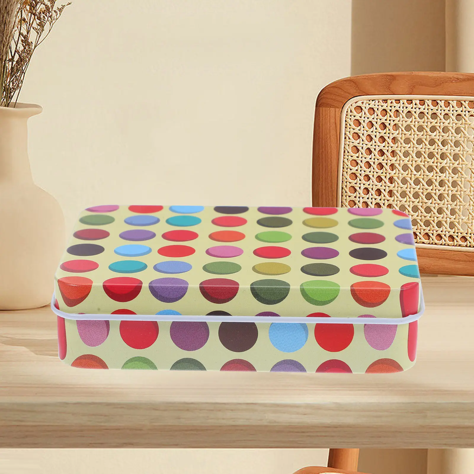 

Набор из 4-х жестяных коробок для хранения игровых карт, портативный органайзер для покерных карт, держатель для игральных карт, дисплей для карт