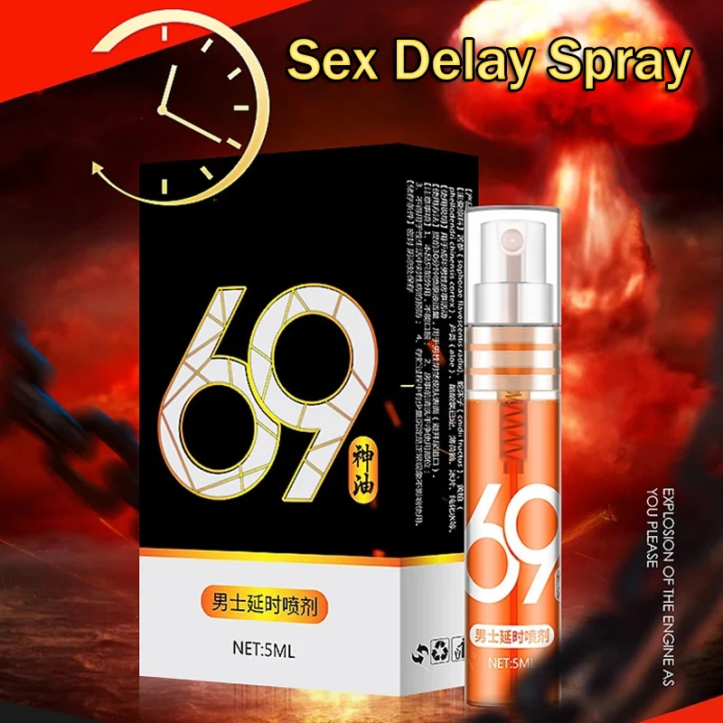 

5ML Sex Delay Spray Men Male External Use Anti Premature Ejaculation Prolong 60 Minutes Penis Enlargment Sex sexual toy adult