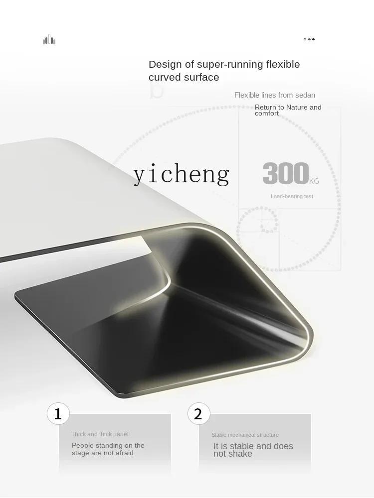 L31 Table And Chair Combination Simple Modern High-End Technology Paint Desk