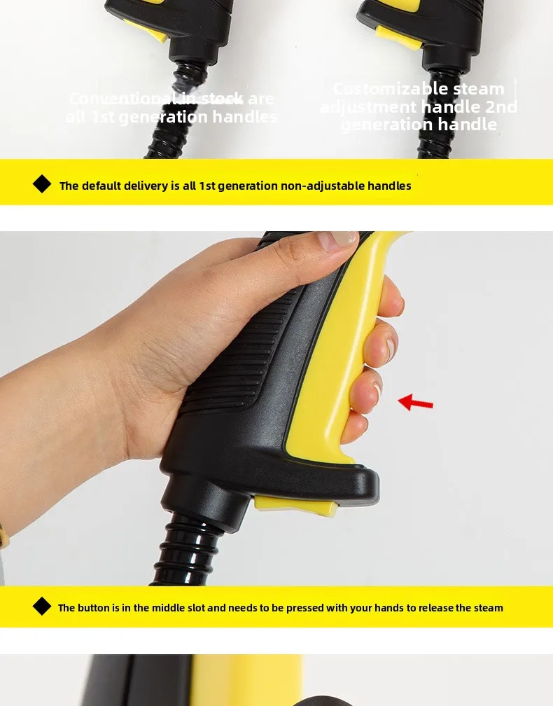 �Professioneller Dampfreiniger 2100 W – robustes Desinfektionsmittel für Autopflege, Polsterung, Fugenmörtelreinigung und Geruchsentfernung von Haustieren – Detail 16