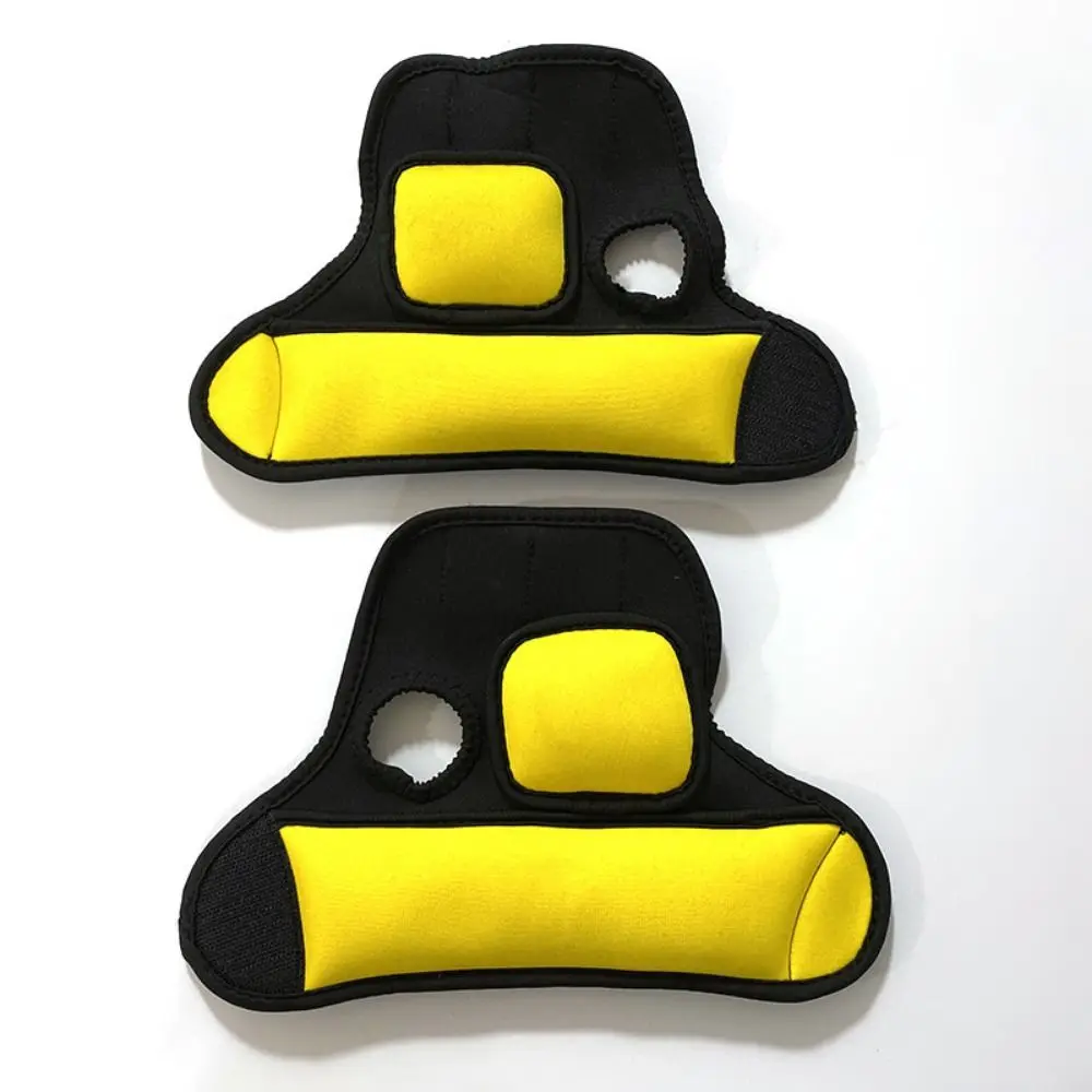 1Pair Hand Palm Protector Weight Carrying Gloves Weight-bearing Design Strength Training Wrist Support Weights Non-Slip