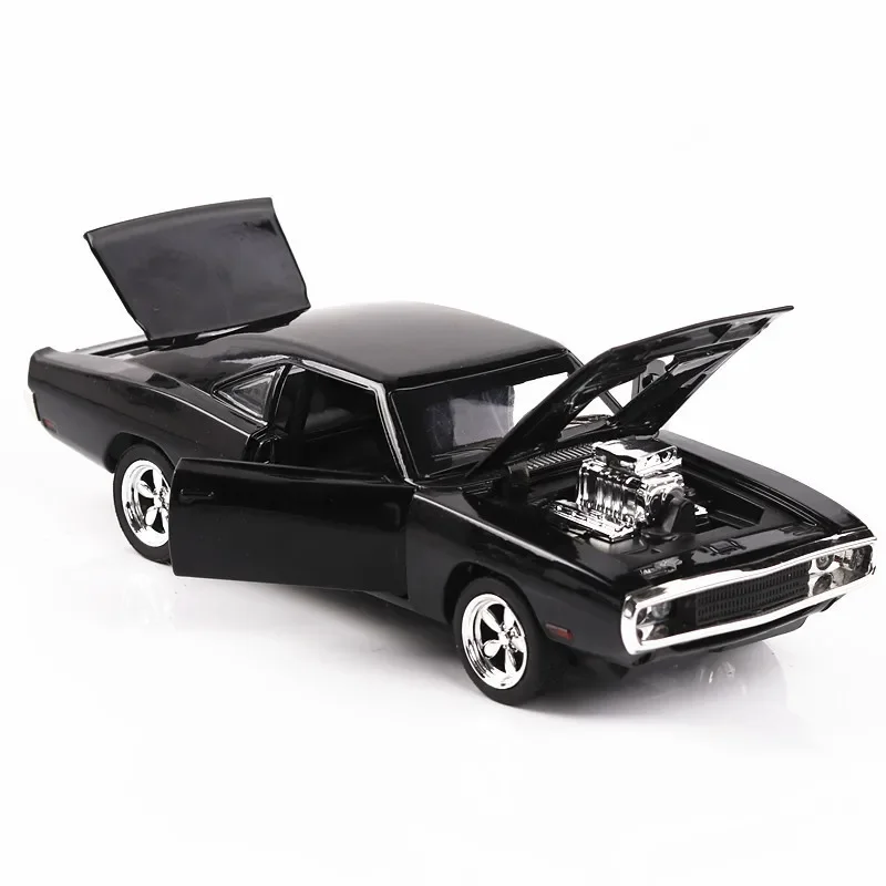 1:32 Dodge Charger 1970 Challenger Alloy Car Models Kids Toys for Children Classic Muscle Car Collection Car Model