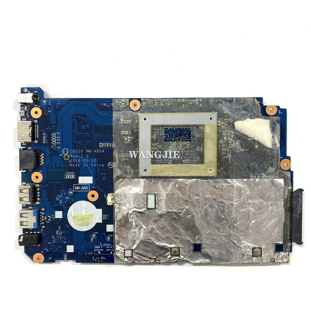 For Lenovo Ideapad 110-15IBR Laptop Motherboard SR2KN N3060 CPU+4G RAM 5B20L77440 5B20L77435 CG520 NM-A804 MAIN BOARD