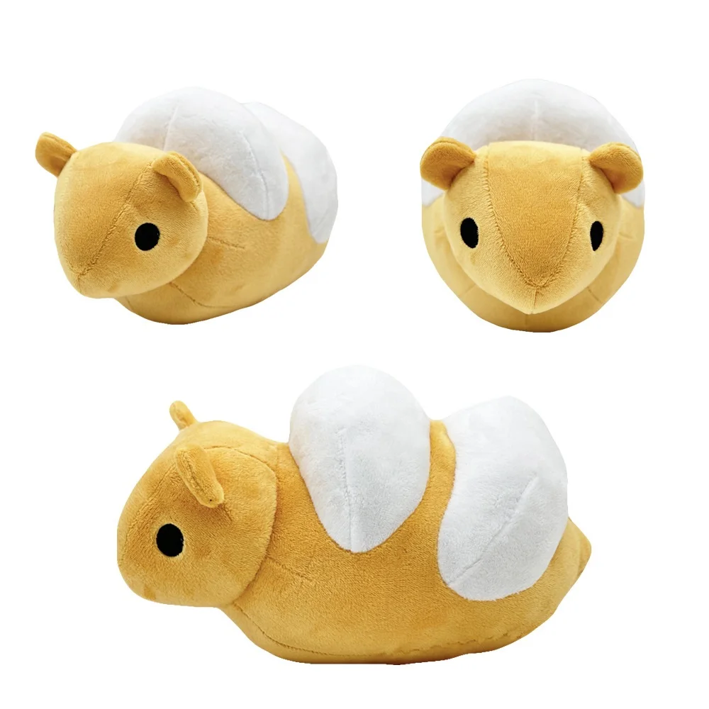 

Boomrat GITD Plush — очаровательная мягкая игрушка с желтыми улитками — светится в темноте — идеально милый и приятный подарок на день рождения для детей