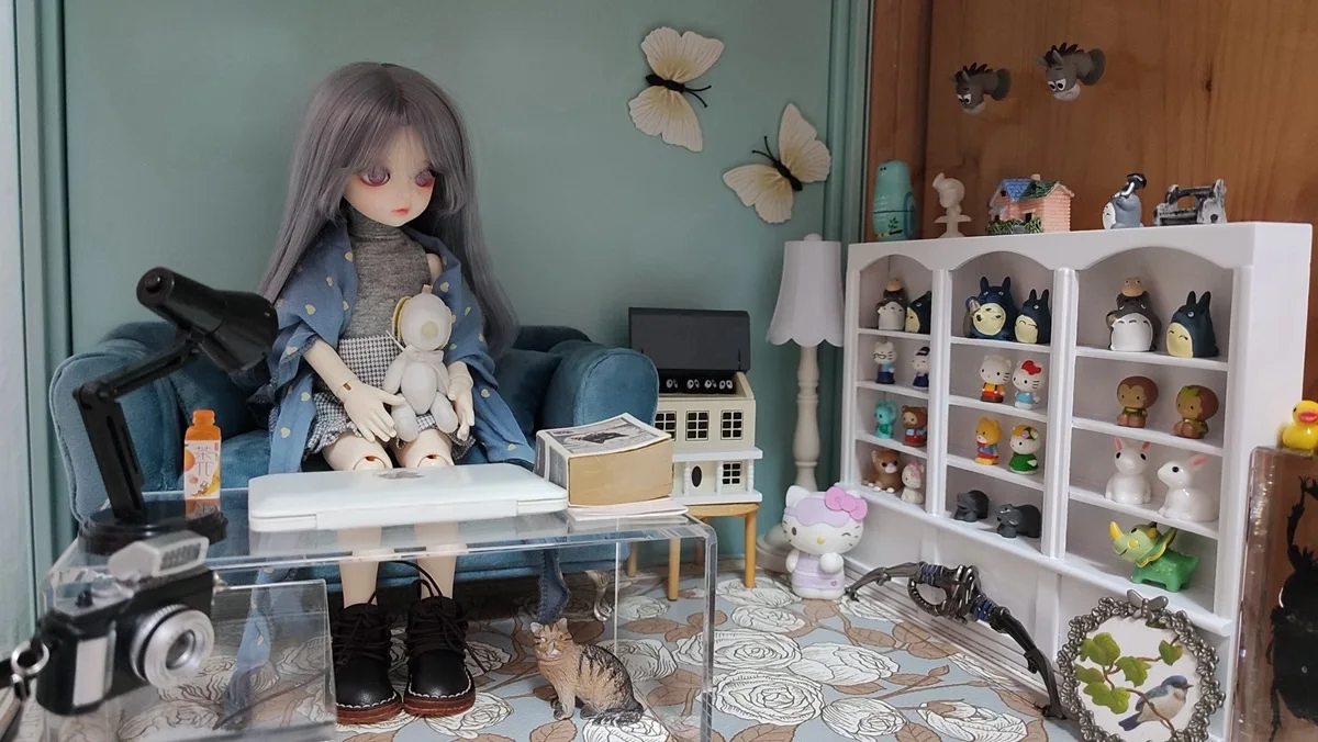 1/6 Bjd ブライスドールハウスドールハウスアクセサリーミニチュア