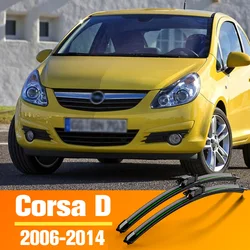 Wiper Front Wiper Blades For Opel Corsa D 2006-2014 2007 2008 2009 Windshield Windscreen Front Window 26