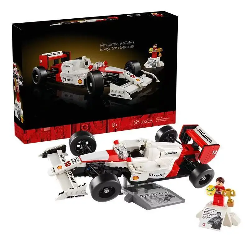 ディズニー-10330-693-ピース-f1-レーシングカービルディングキット機械組立モデルクリスマスギフトホームデスクトップ装飾飾り
