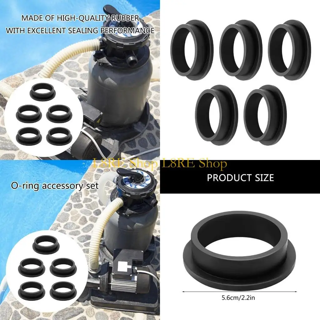 L8RE 4/5PCS O-RINGS GASKET L-PASTION LI1228 11412 استبدال مضخات مرشح الرمل
