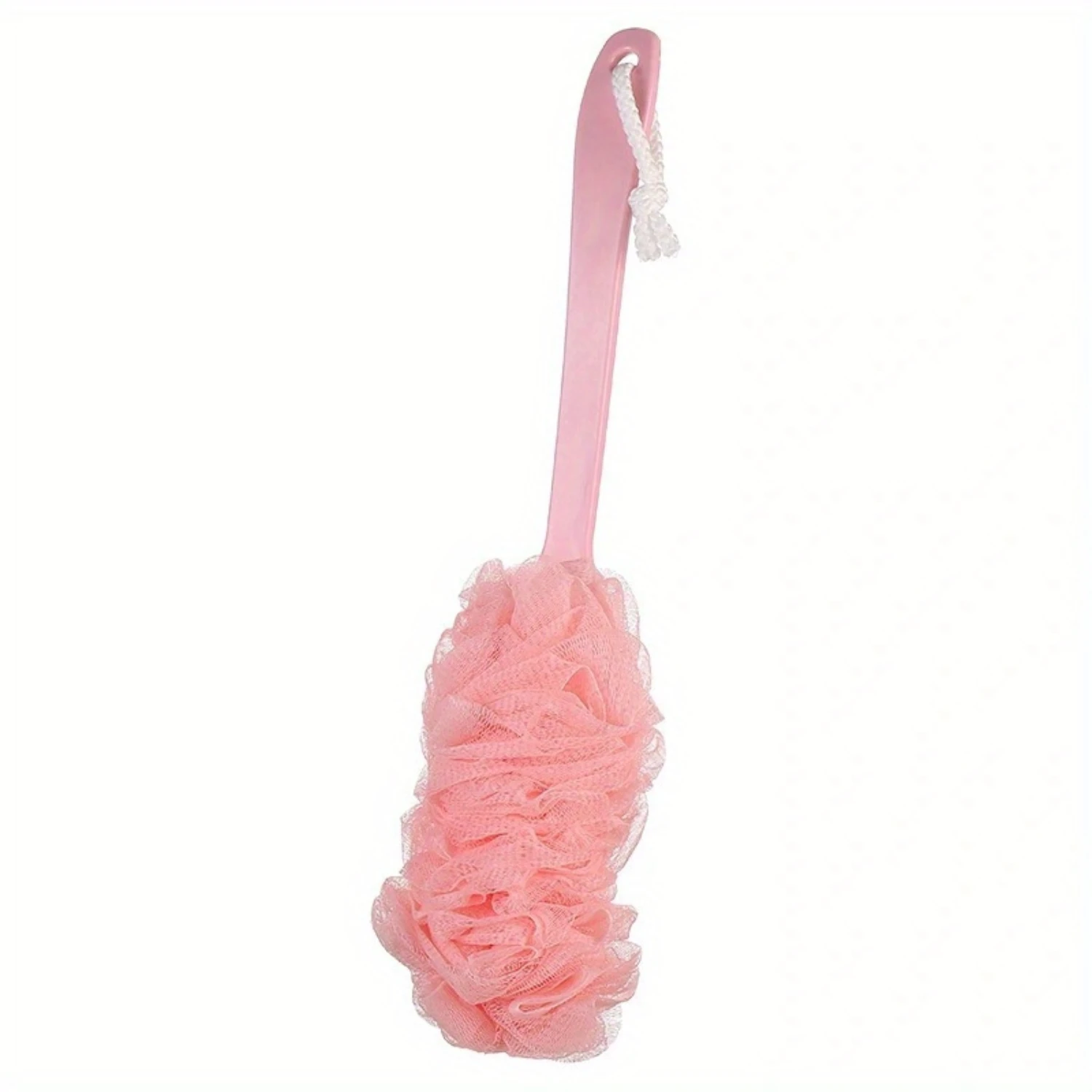 Back Scrubber Shower Brush Set - 3pcs Soft Mesh Long Handle Bath Sponge Washer for Men and Women - Body Bath Brush Bathroom Show