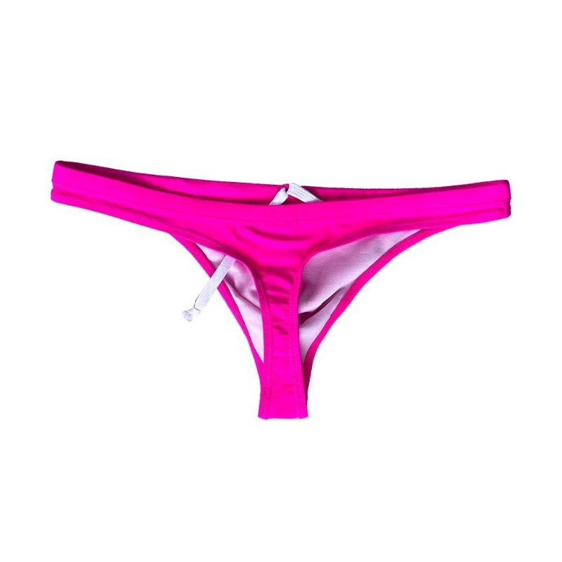 Men Micro Thong Swimwear Mens Beach Bathing Thongs Swimsuit Sexy Low Rise Man Mini Bikini String Swim Briefs Slip Swimming Trunk