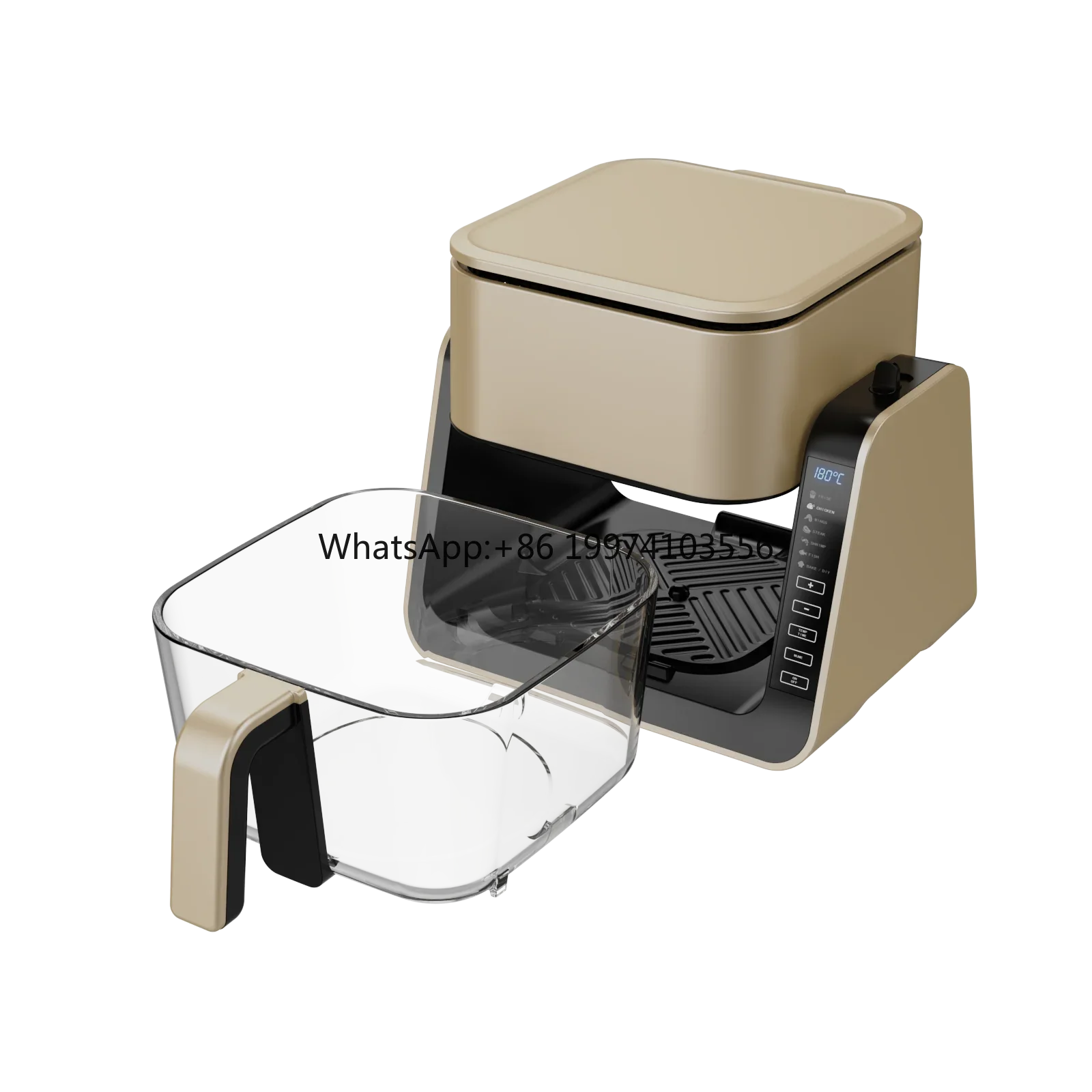 

Nonstick coating crisper plate air fryer modern sells electric smart air fryers