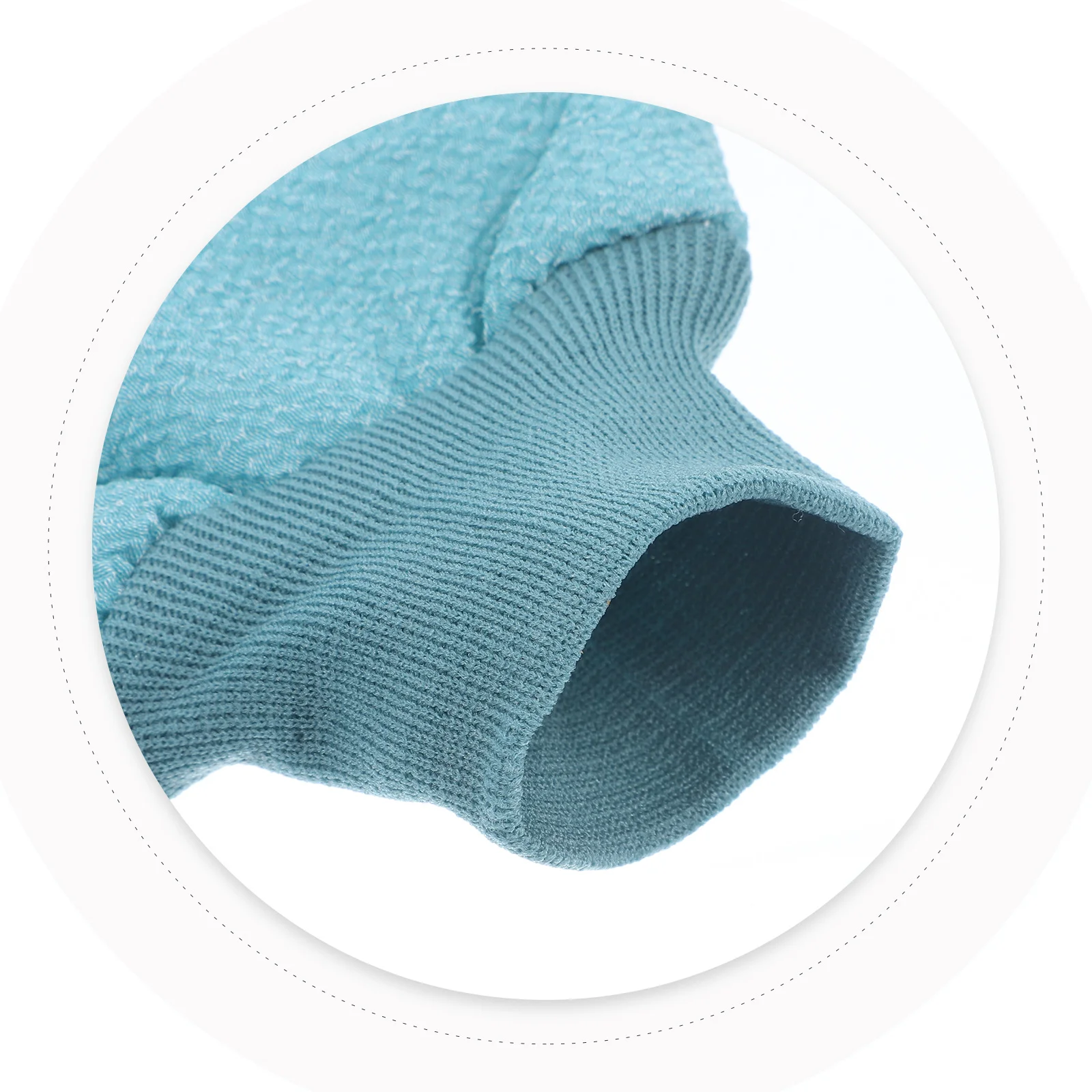 

3Pcs Exfoliating Gloves Shower Bathing Gloves Seamless Tight Fit Dead Skin Remover Body Scrubber for Men Women