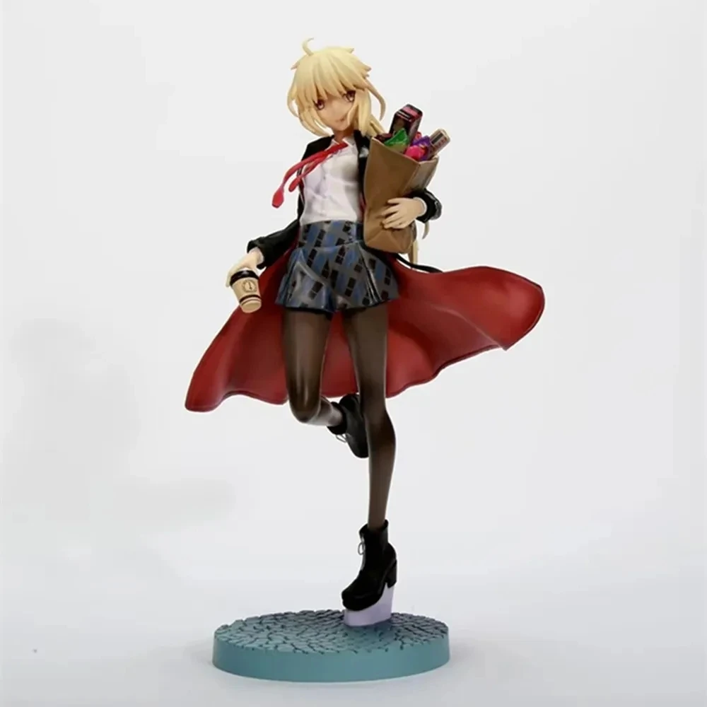 FGO Fate/Grand Order Saber Altriaed Pendragon Alter Heroic Spirit Traveling Outfit Ver PVC Figure Doll Collectible Toy Gifts