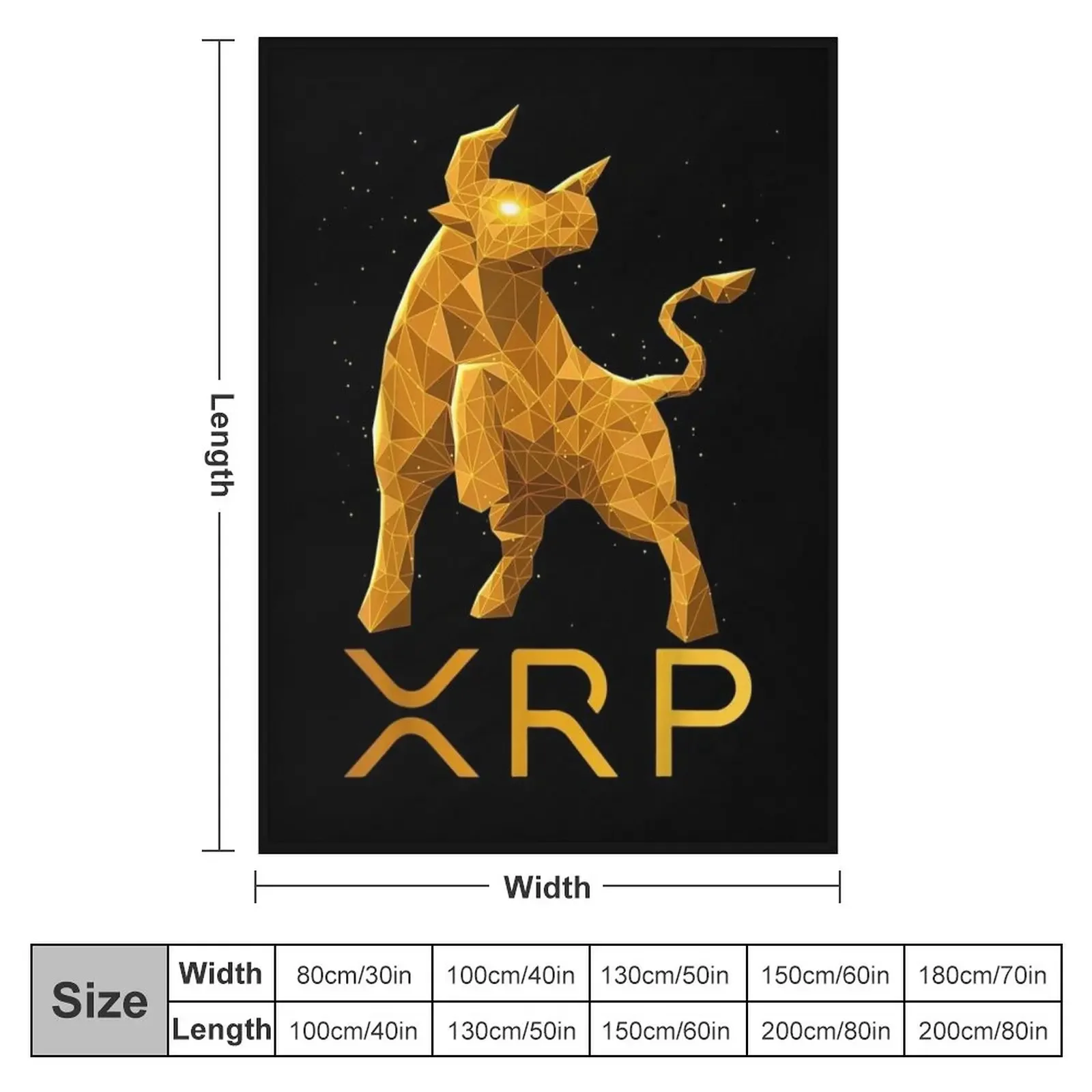 XRP cryptocurrency - XRP Throw Blanket Sofa Blanket Blankets Sofas Of Decoration For Sofa