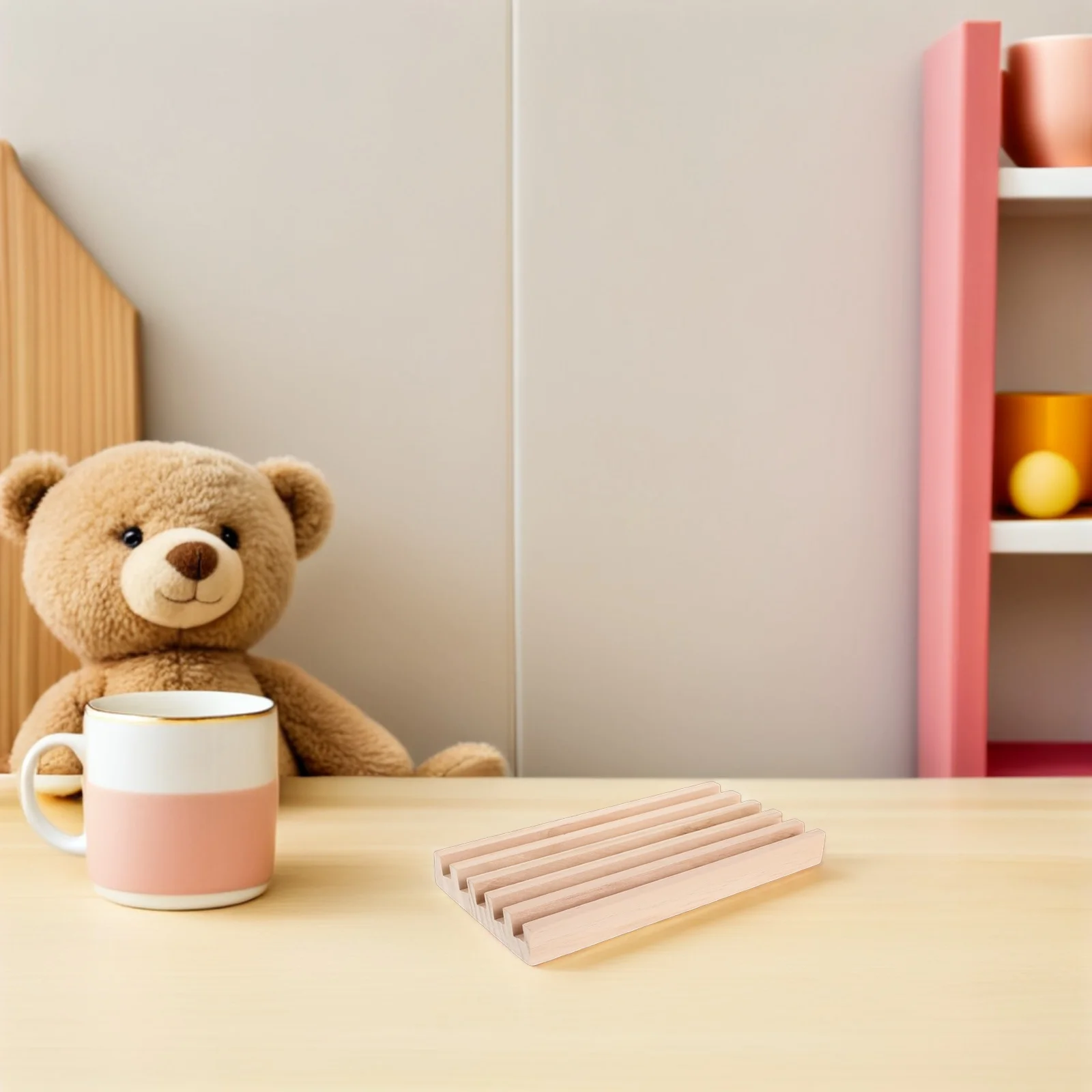 1 قطعة مجموعة رفوف الدومينو الخشبية حامل بلاط الخشب الطبيعي حامل بطاقات للعب صينية مجلس ألعاب منظم حامل القطار المكسيكي