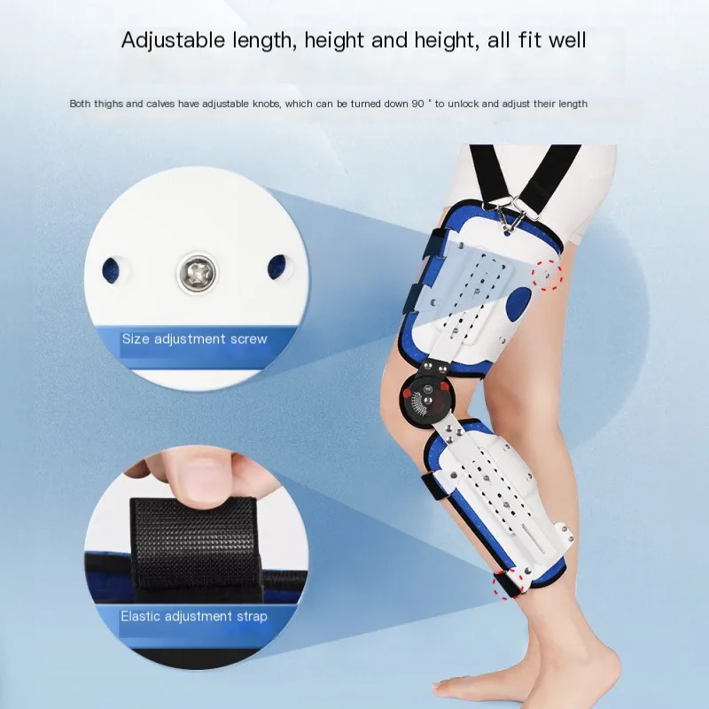 Adjustable Knee, Ankle And Foot Special Rehabilitation Support，Sports Kneecaps Fixed Protective Gear