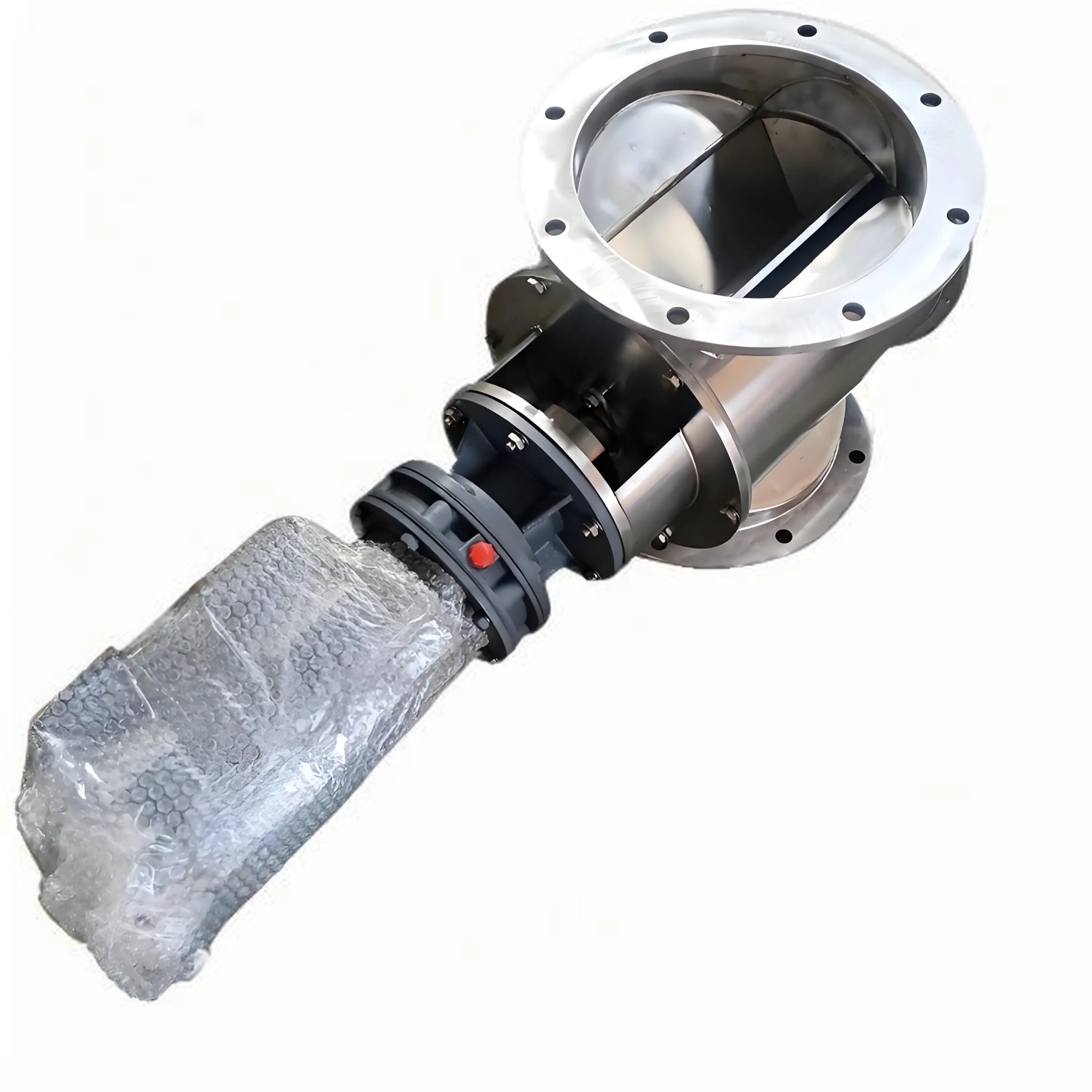 Adjustable Speed Stainless Steel Rotary Unloaders for Barn Bottoms in Manufacturing Plants