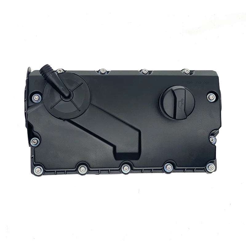 High-quality engine valve cover with gaksets for Volkswagen 5 engine cylinder head automotive spare parts OE 070103469B