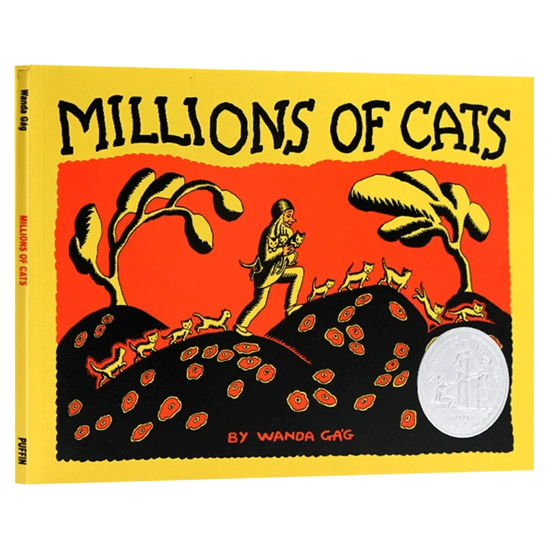 

Millions of Cats 1929, Children's books aged 3 4 5 6 English picture books,9780142407080