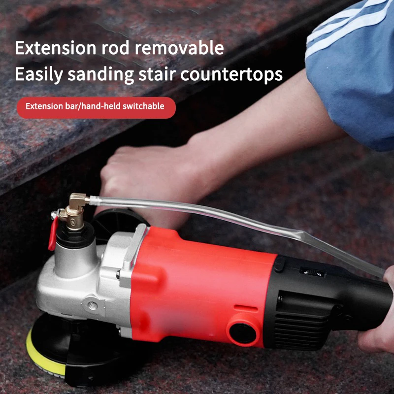 Electric Water Mill Polishing Machine Household Portable Floor Grinder Multifunction Handheld Concrete Terrazzo Waxing Polisher