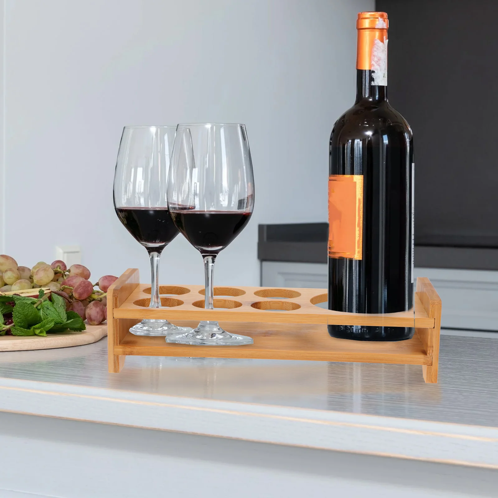 

1pc Storage Holder Stand For Home Hotel Storage Stand Restaurant Use Red Wine Glass Holder Cup Rack Cup Display Rack