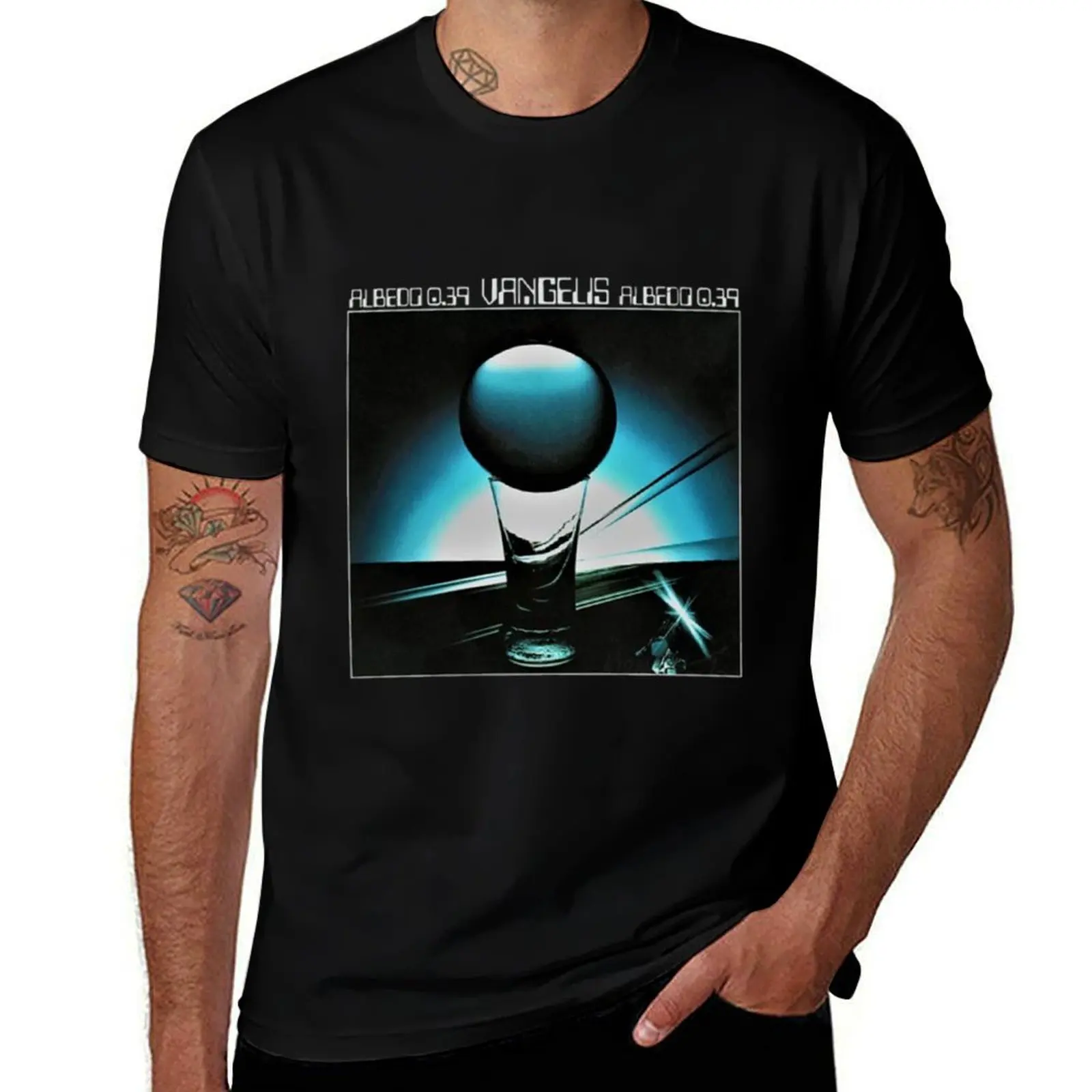 T-shirt au design étonnant de Vangelis, streetwear décontracté à manches courtes