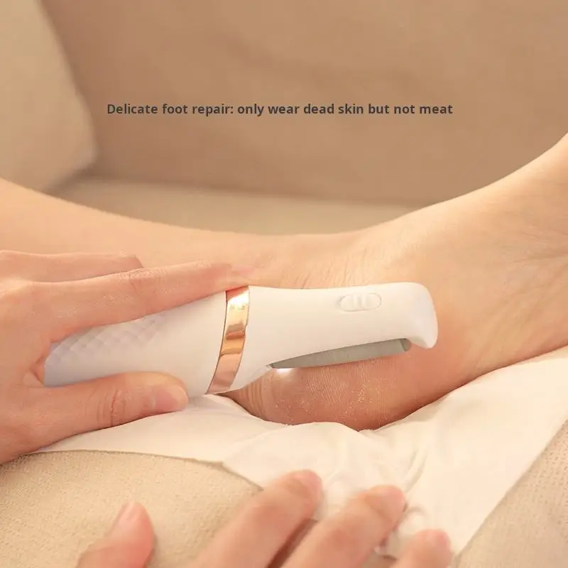 

Electric Foot File, Rechargeable Callus Smoother for Gentle Exfoliation & Soft Skin Care, Portable Home Device