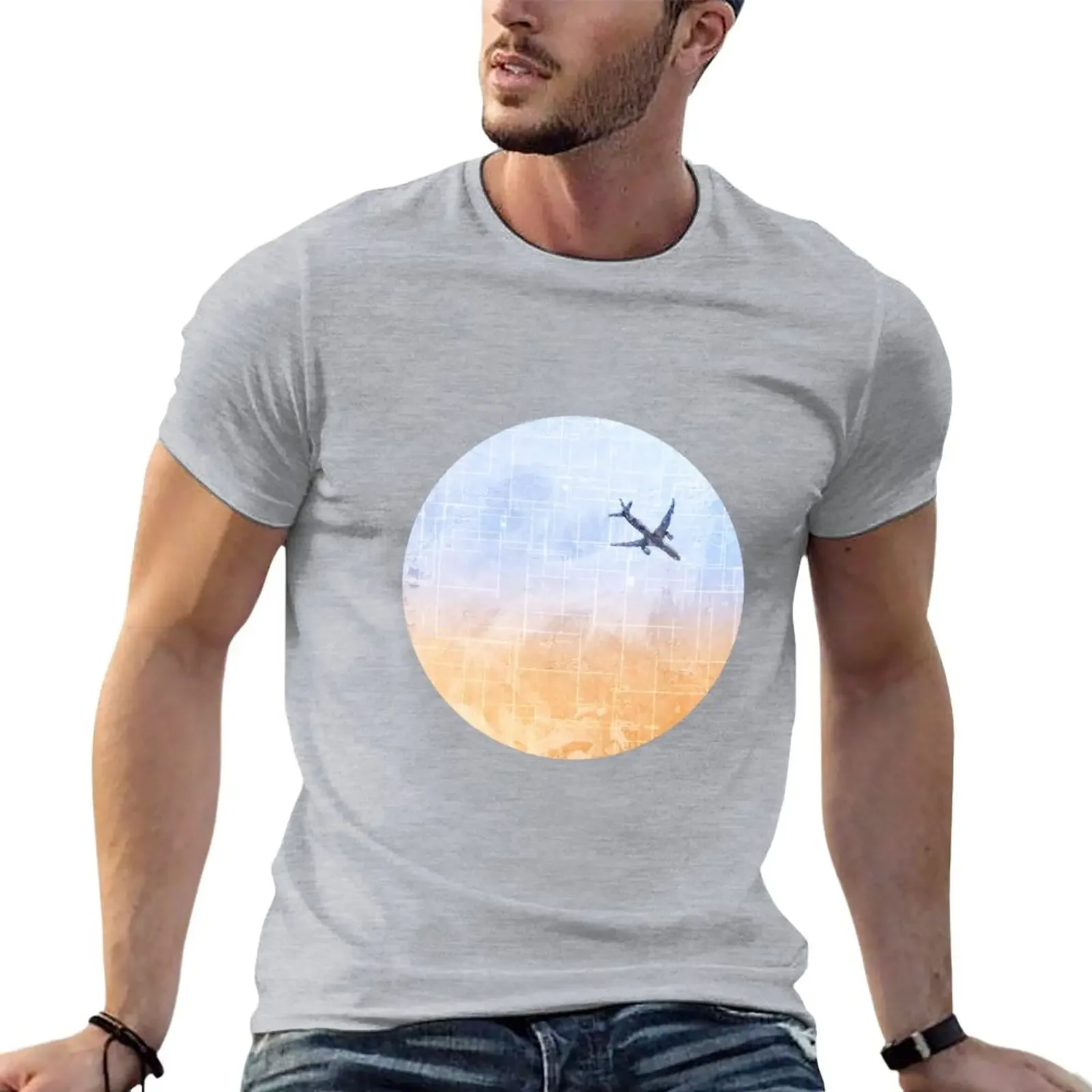 

Flight Path T-Shirt anime vintage clothes cute tops heavy weight t shirts for men